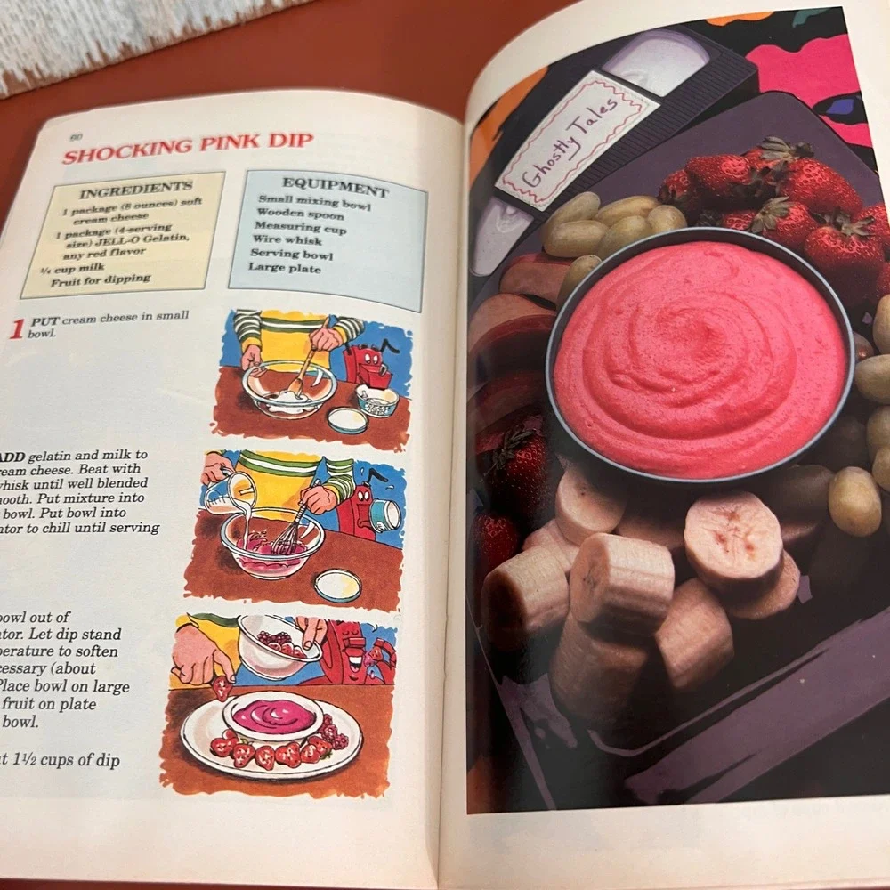 Vintage 1991 Jell-O Kids Cooking Fun Favorite Brand‎ Name Recipes Cookbook No 36
